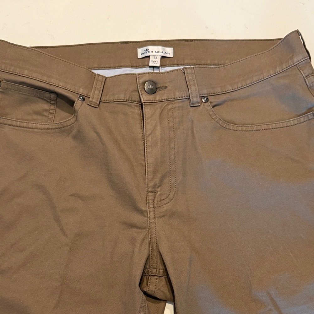Peter Millar Tan Casual Pants